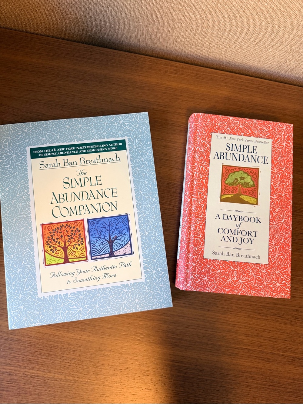 Brand New Set! Simple Abundance Daybook and Companion Book